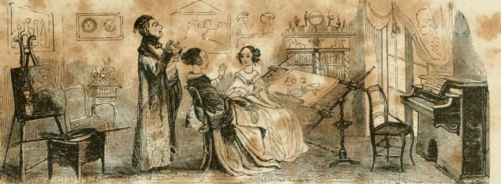 An illustration from Les Français peints par eux-mêmes, 1853, leaf 502