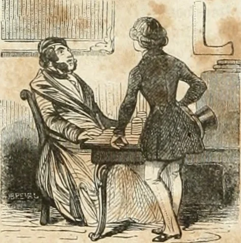 An illustration from Les Français peints par eux-mêmes, 1853, leaf 507