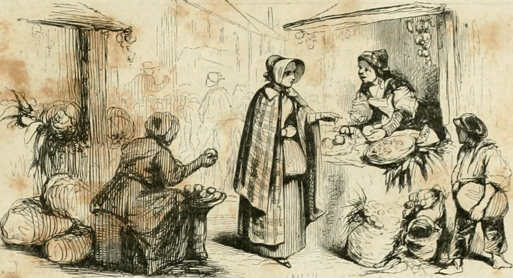 An illustration from Les Français peints par eux-mêmes, 1853, leaf 512