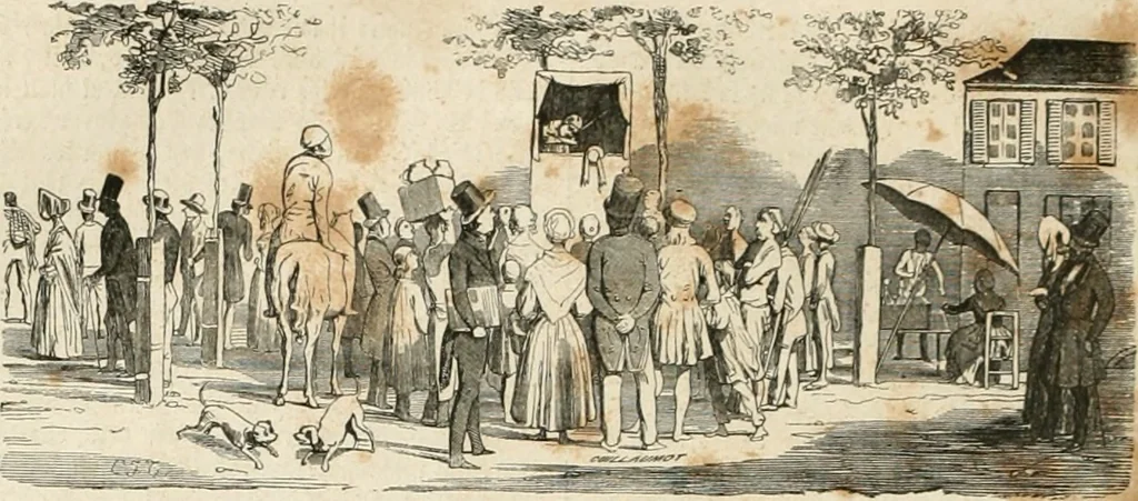 An illustration from Les Français peints par eux-mêmes, 1853, leaf 517