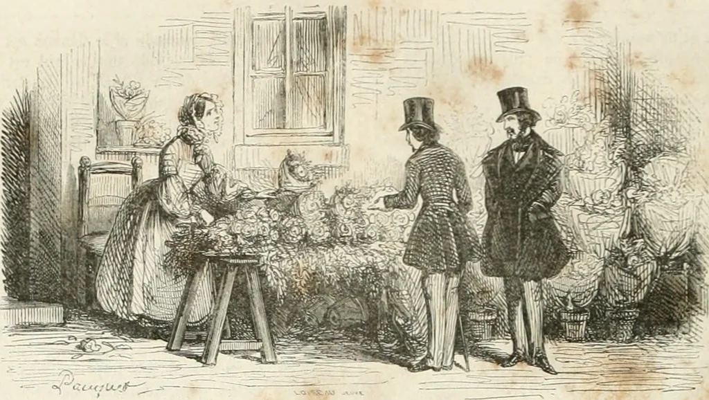 An illustration from Les Français peints par eux-mêmes, 1853, leaf 523