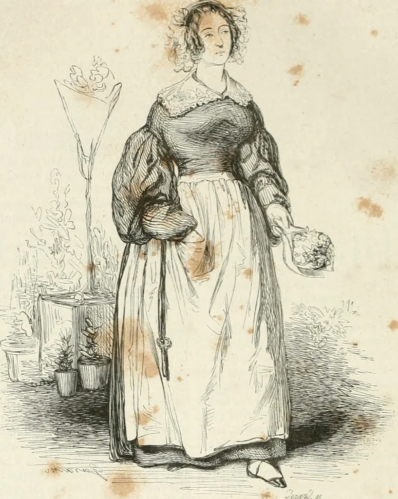 An illustration from Les Français peints par eux-mêmes, 1853, leaf 525