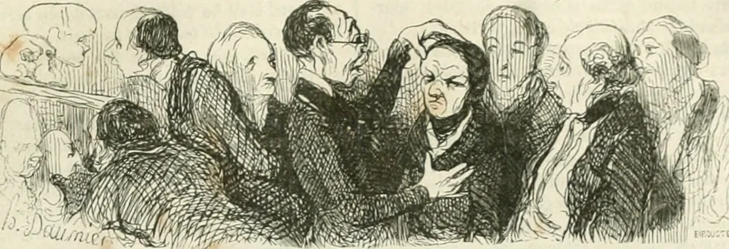 An illustration from Les Français peints par eux-mêmes, 1853, leaf 528
