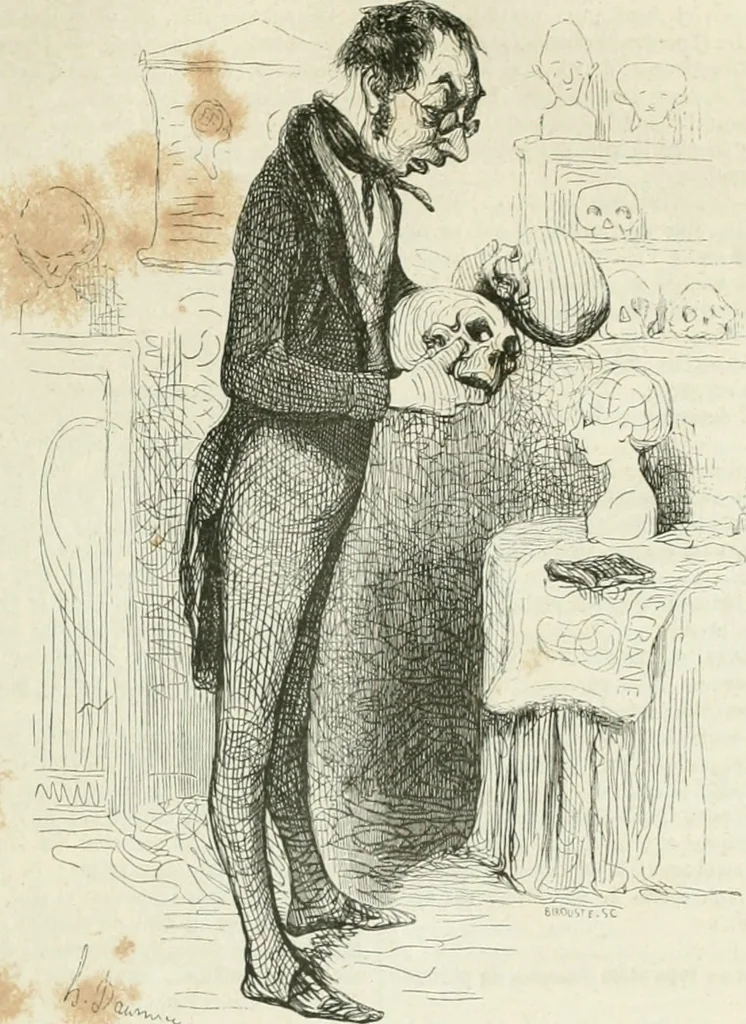 An illustration from Les Français peints par eux-mêmes, 1853, leaf 530