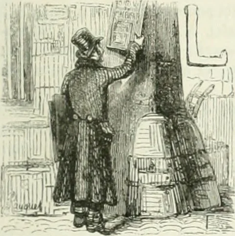 An illustration from Les Français peints par eux-mêmes, 1853, leaf 538