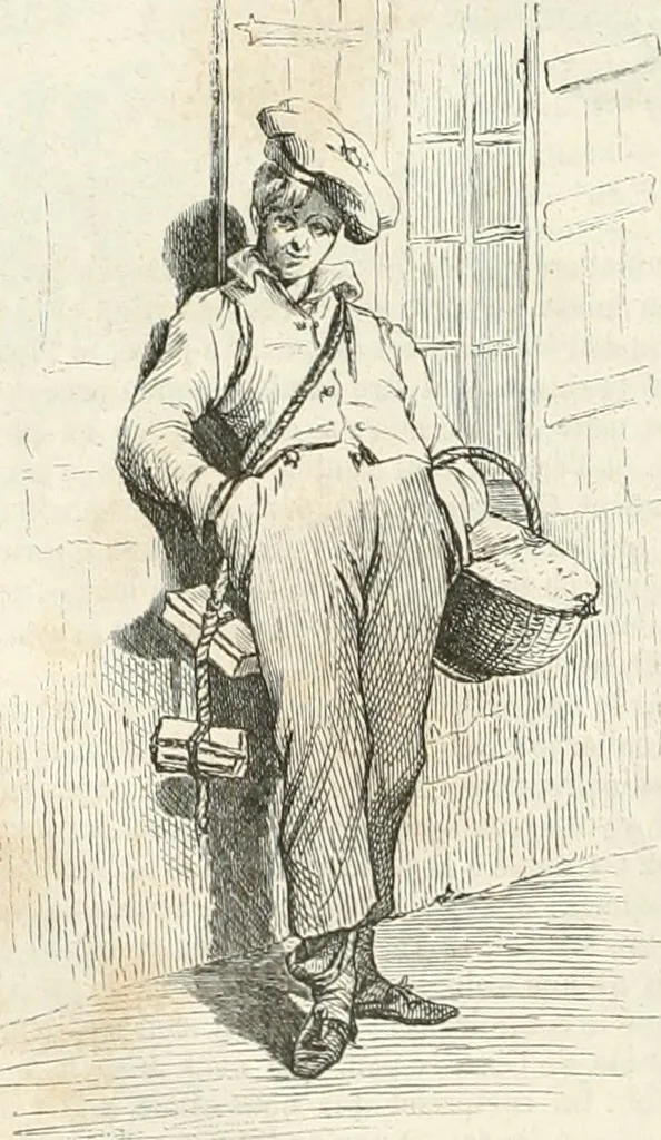 An illustration from Les Français peints par eux-mêmes, 1853, leaf 55