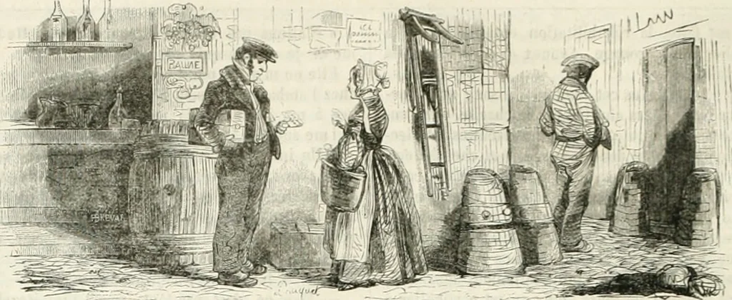 An illustration from Les Français peints par eux-mêmes, 1853, leaf 571