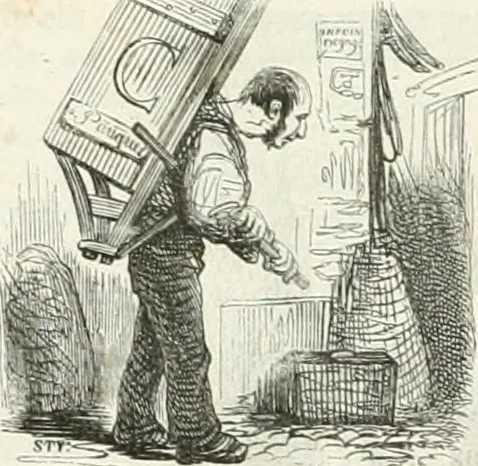 An illustration from Les Français peints par eux-mêmes, 1853, leaf 571