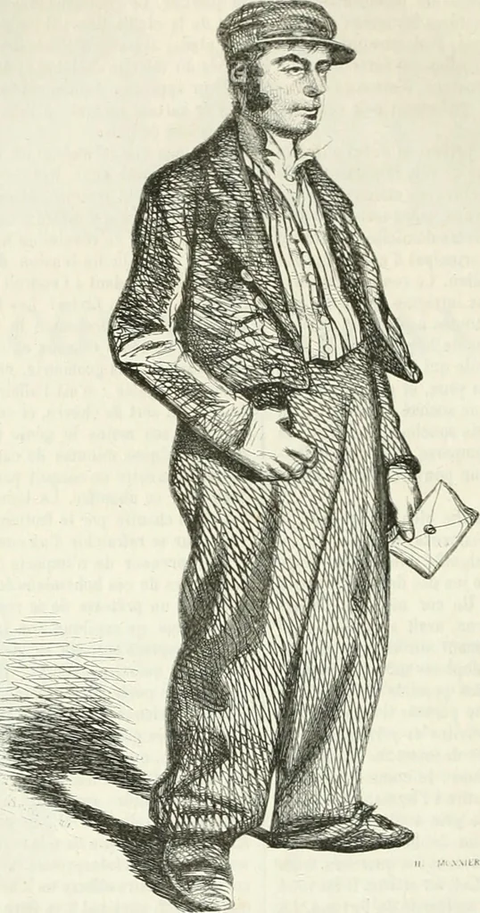An illustration from Les Français peints par eux-mêmes, 1853, leaf 573