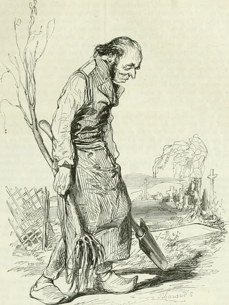 An illustration from Les Français peints par eux-mêmes, 1853, leaf 578