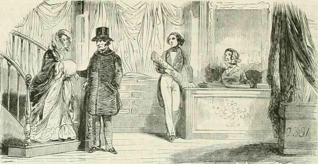 An illustration from Les Français peints par eux-mêmes, 1853, leaf 581