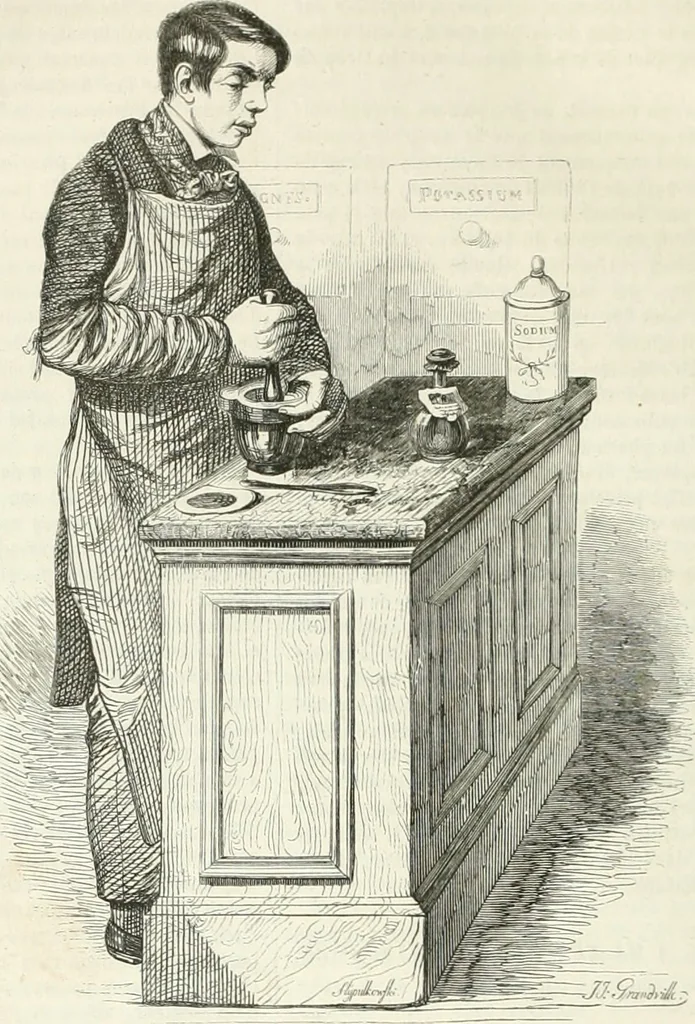 An illustration from Les Français peints par eux-mêmes, 1853, leaf 589