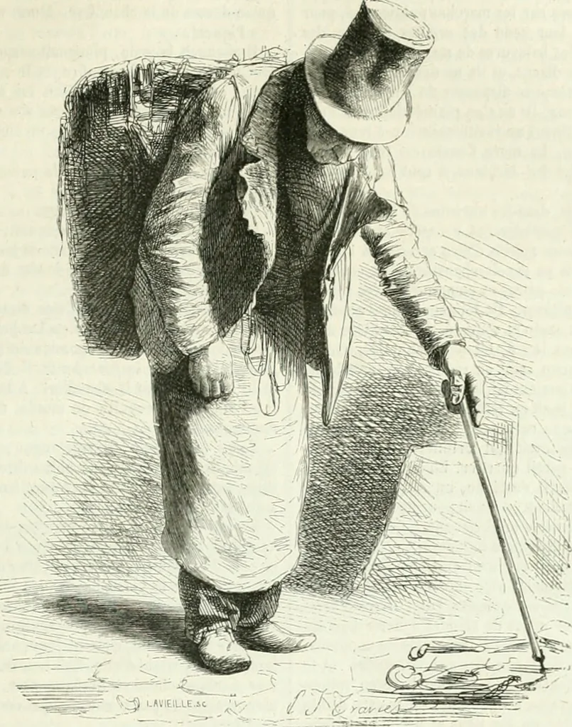 An illustration from Les Français peints par eux-mêmes, 1853, leaf 598