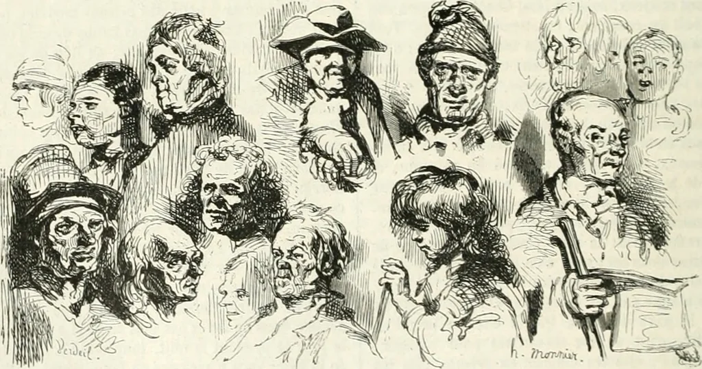 An illustration from Les Français peints par eux-mêmes, 1853, leaf 601