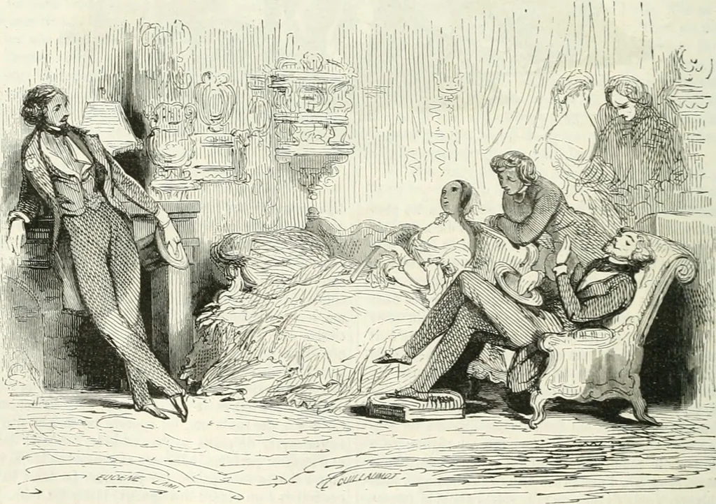 An illustration from Les Français peints par eux-mêmes, 1853, leaf 605