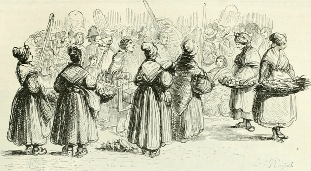 An illustration from Les Français peints par eux-mêmes, 1853, leaf 610