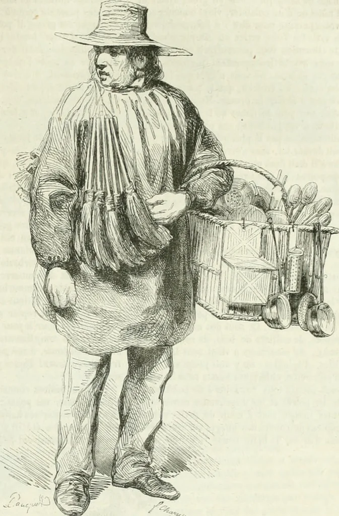 An illustration from Les Français peints par eux-mêmes, 1853, leaf 612
