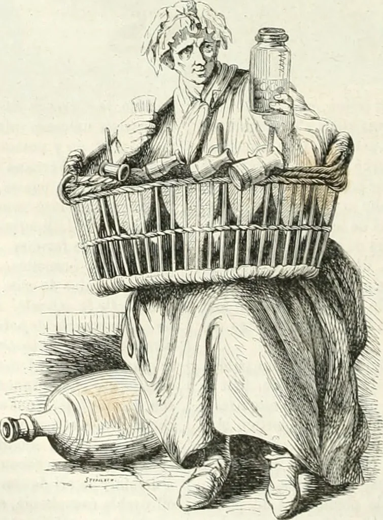 An illustration from Les Français peints par eux-mêmes, 1853, leaf 613