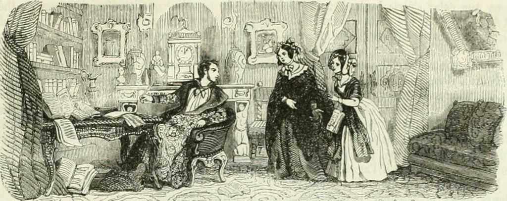 An illustration from Les Français peints par eux-mêmes, 1853, leaf 614