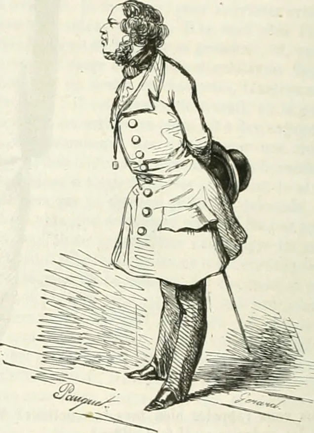 An illustration from Les Français peints par eux-mêmes, 1853, leaf 617