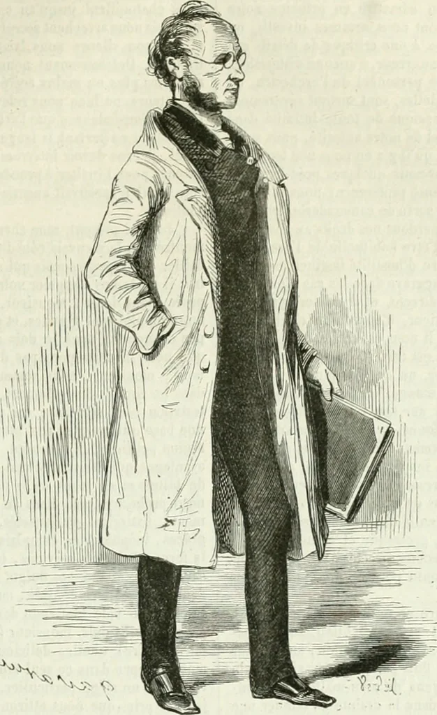 An illustration from Les Français peints par eux-mêmes, 1853, leaf 622