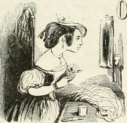 An illustration from Les Français peints par eux-mêmes, 1853, leaf 65