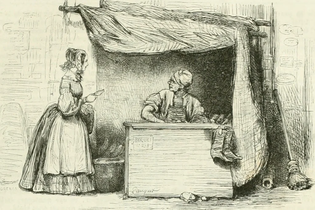 An illustration from Les Français peints par eux-mêmes, 1853, leaf 668