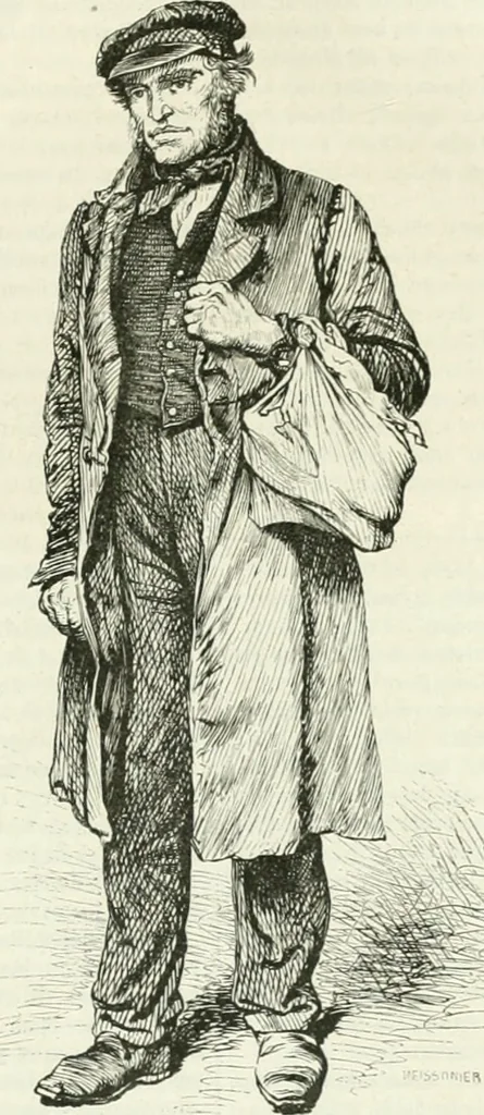 An illustration from Les Français peints par eux-mêmes, 1853, leaf 670