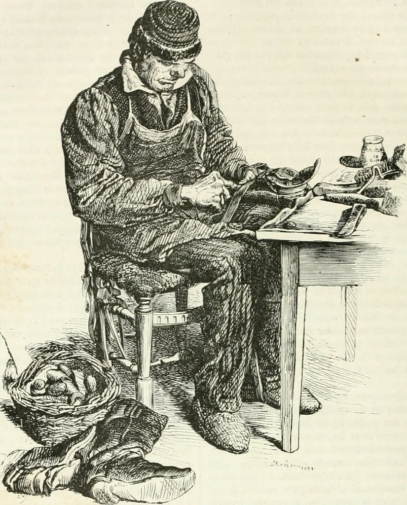 An illustration from Les Français peints par eux-mêmes, 1853, leaf 673