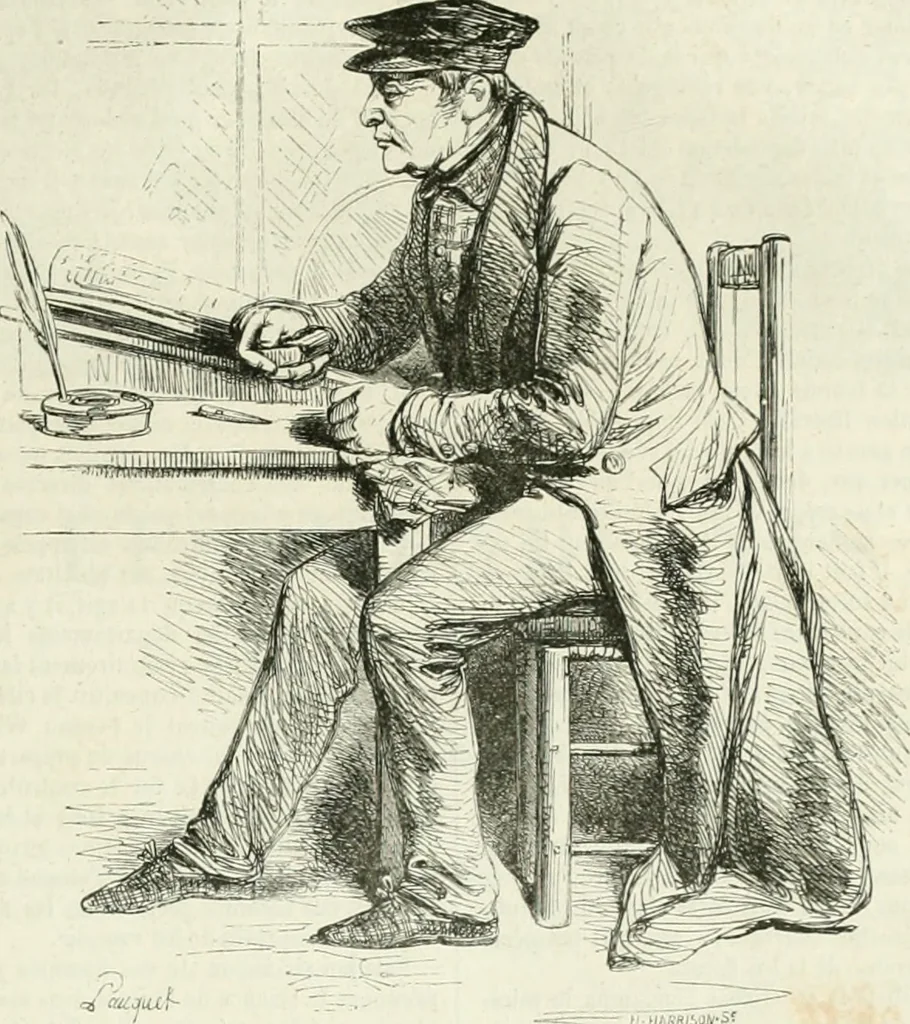 An illustration from Les Français peints par eux-mêmes, 1853, leaf 678