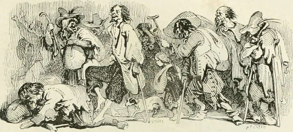 An illustration from Les Français peints par eux-mêmes, 1853, leaf 680