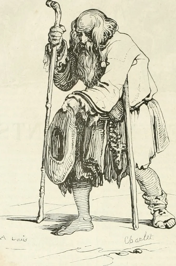 An illustration from Les Français peints par eux-mêmes, 1853, leaf 681