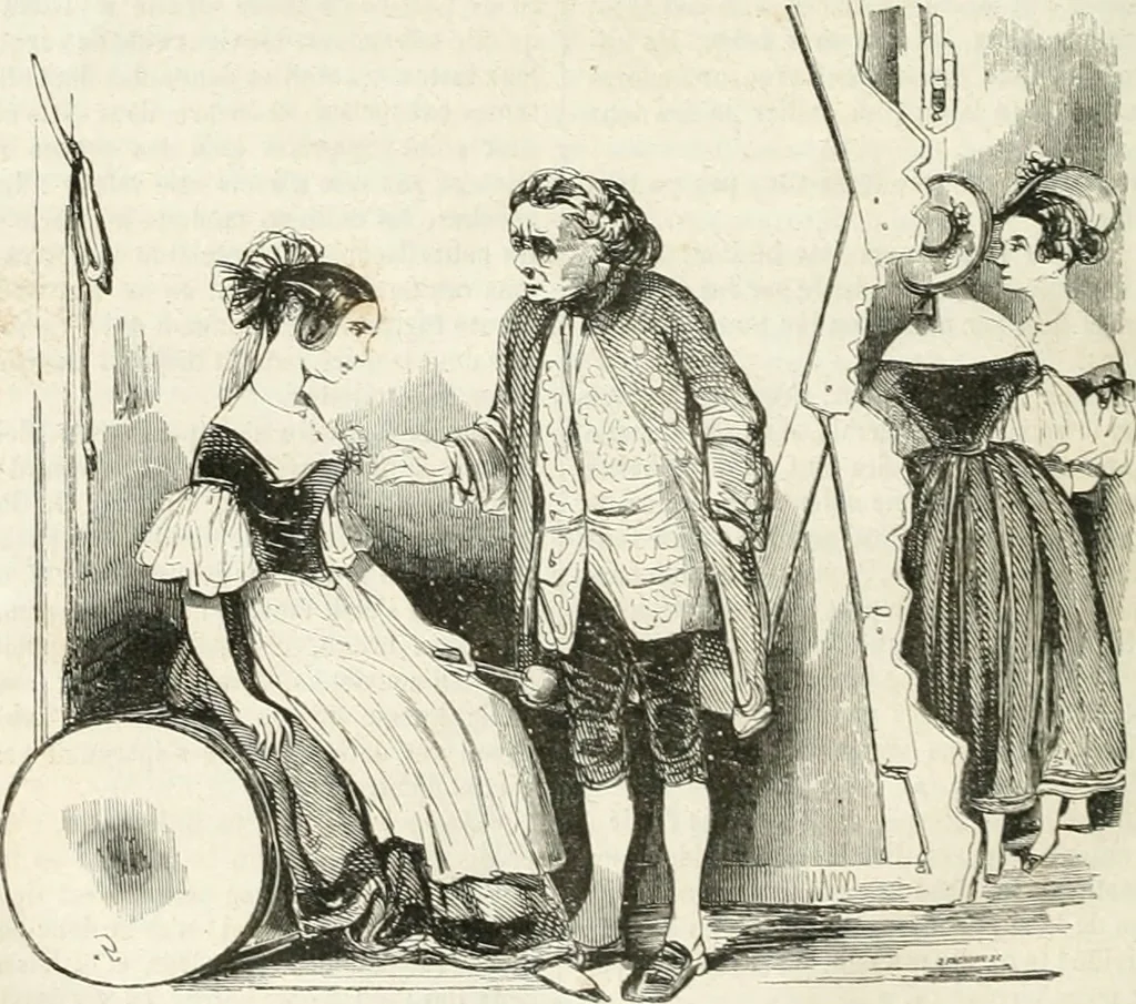 An illustration from Les Français peints par eux-mêmes, 1853, leaf 69