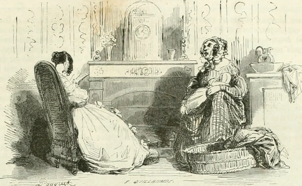 An illustration from Les Français peints par eux-mêmes, 1853, leaf 690