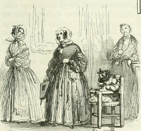An illustration from Les Français peints par eux-mêmes, 1853, leaf 690