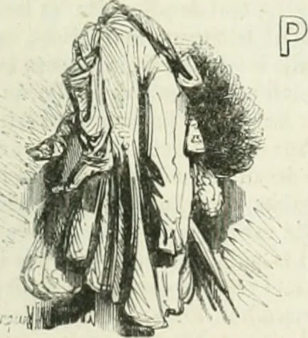 An illustration from Les Français peints par eux-mêmes, 1853, leaf 694