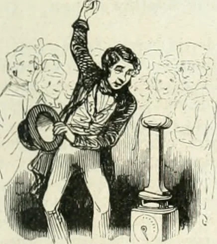An illustration from Les Français peints par eux-mêmes, 1853, leaf 70
