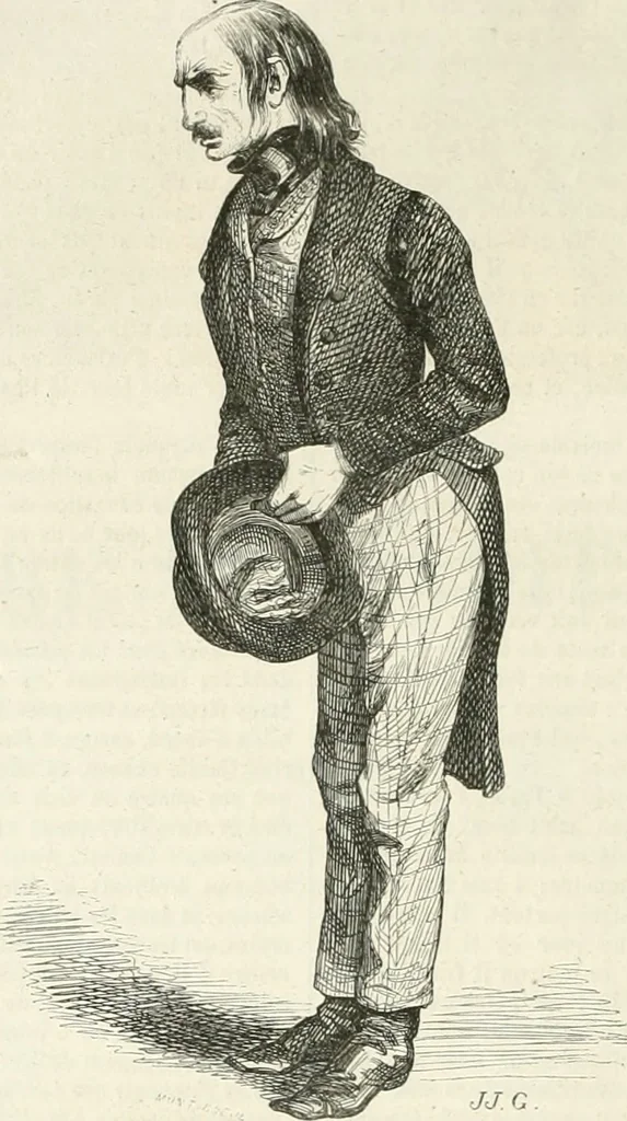An illustration from Les Français peints par eux-mêmes, 1853, leaf 701
