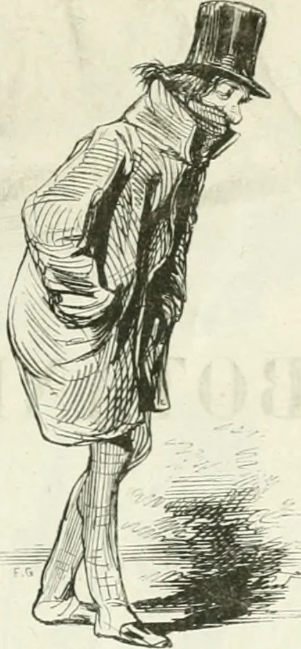 An illustration from Les Français peints par eux-mêmes, 1853, leaf 704