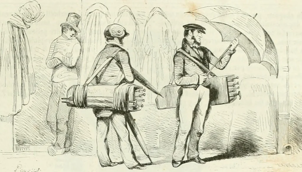 An illustration from Les Français peints par eux-mêmes, 1853, leaf 710