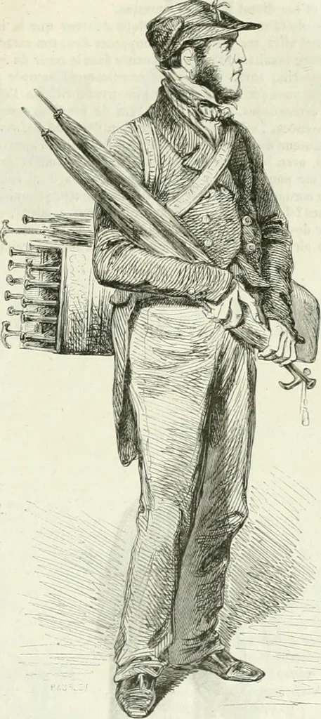 An illustration from Les Français peints par eux-mêmes, 1853, leaf 712