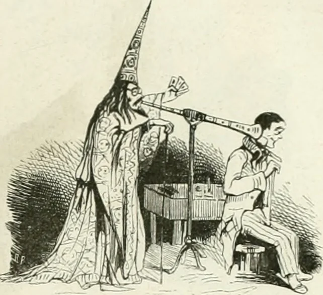 An illustration from Les Français peints par eux-mêmes, 1853, leaf 72