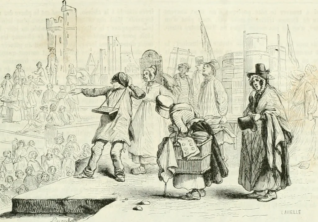 An illustration from Les Français peints par eux-mêmes, 1853, leaf 720