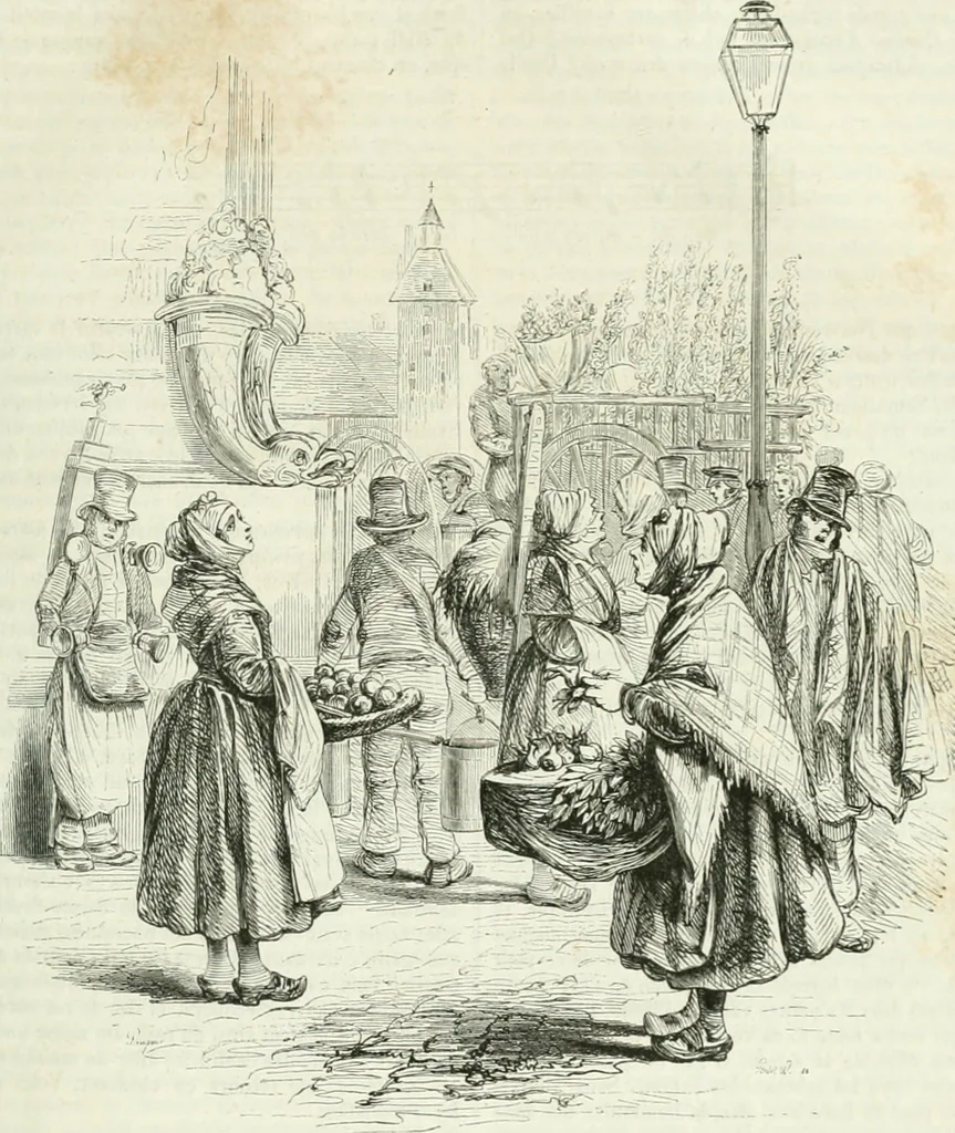 An illustration from Les Français peints par eux-mêmes, 1853, leaf 722