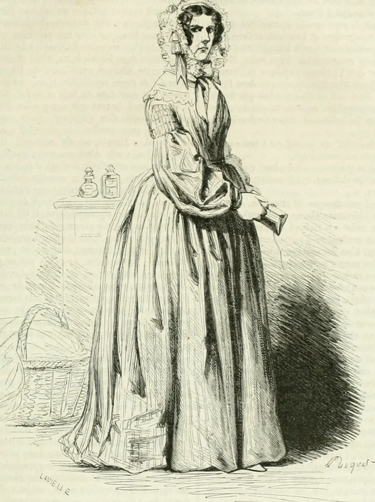 An illustration from Les Français peints par eux-mêmes, 1853, leaf 728