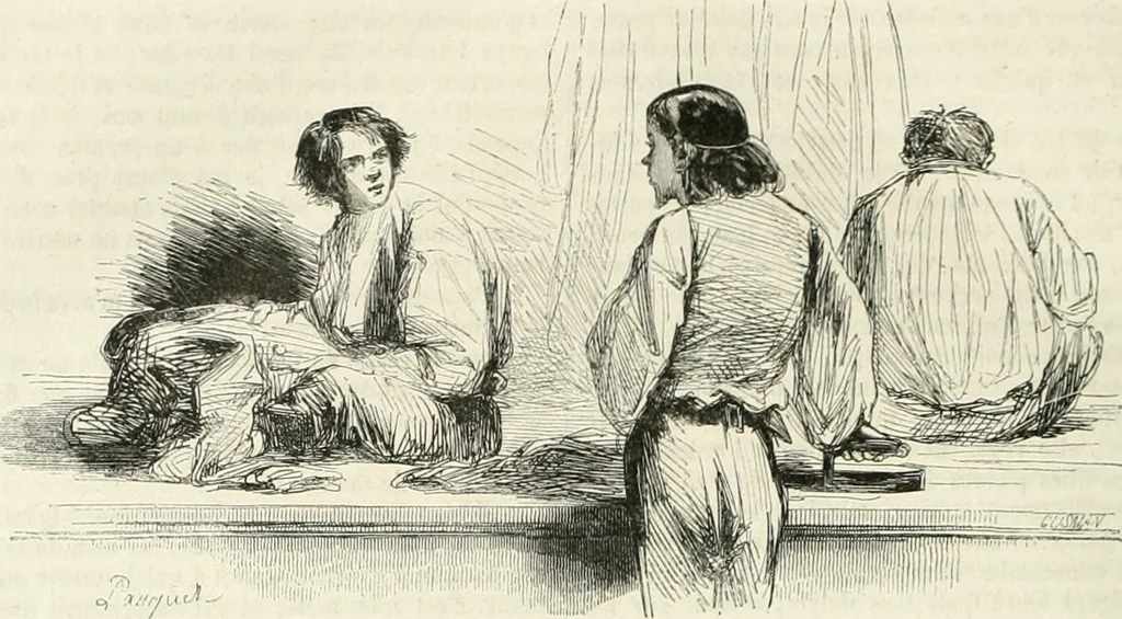 An illustration from Les Français peints par eux-mêmes, 1853, leaf 731