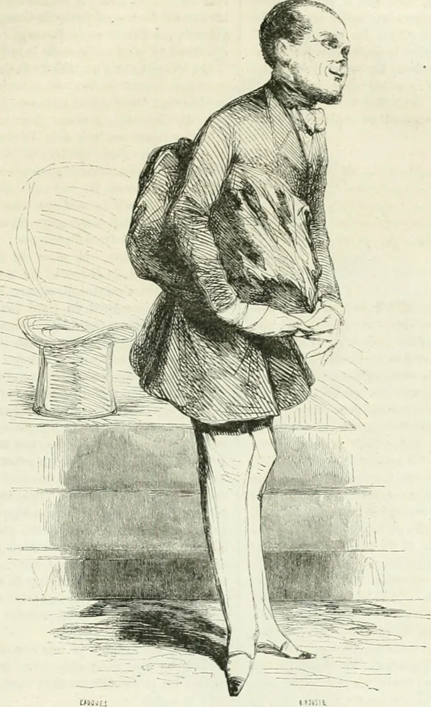An illustration from Les Français peints par eux-mêmes, 1853, leaf 734