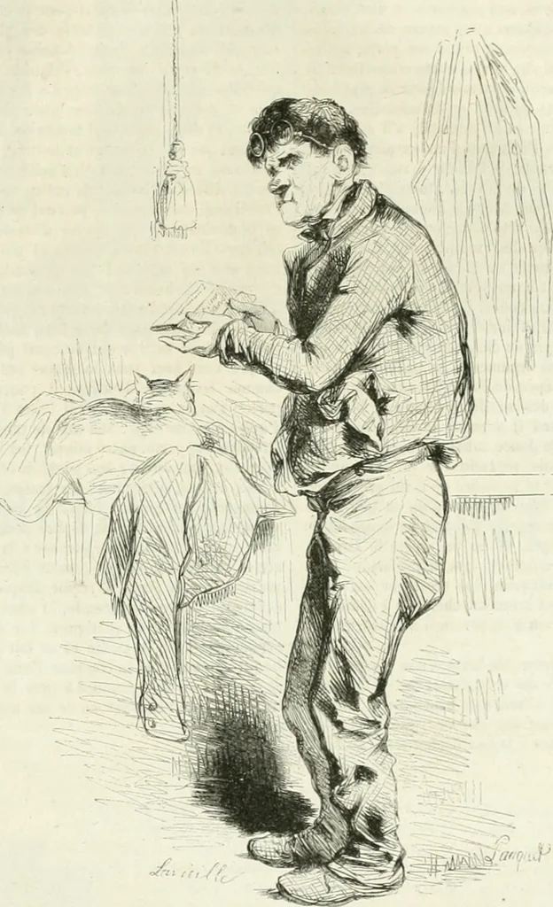 An illustration from Les Français peints par eux-mêmes, 1853, leaf 736