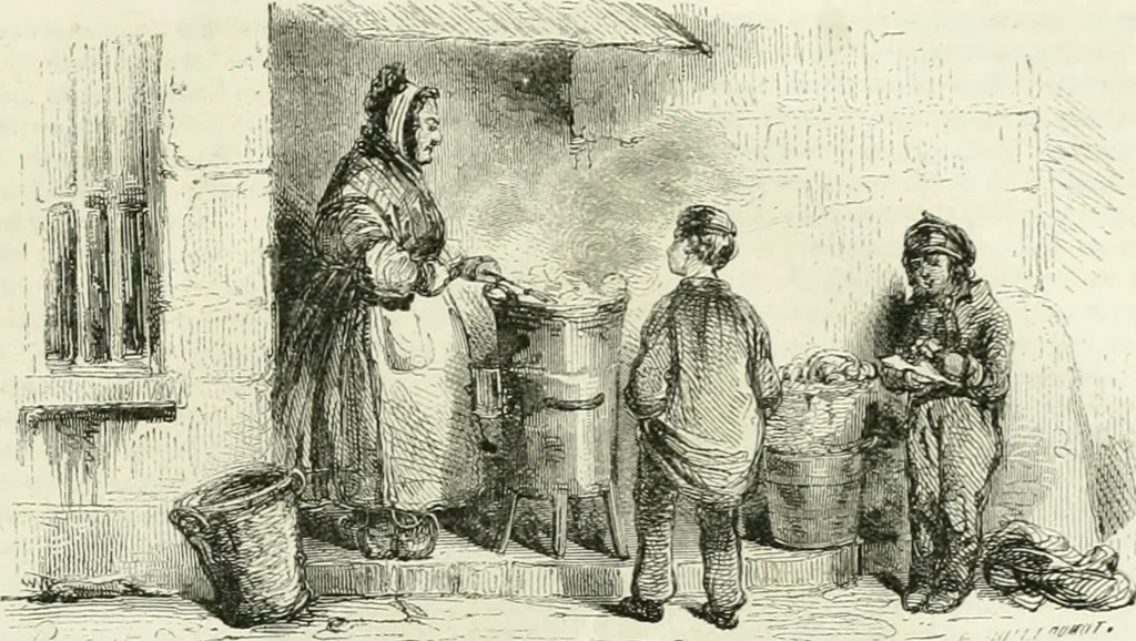 An illustration from Les Français peints par eux-mêmes, 1853, leaf 738