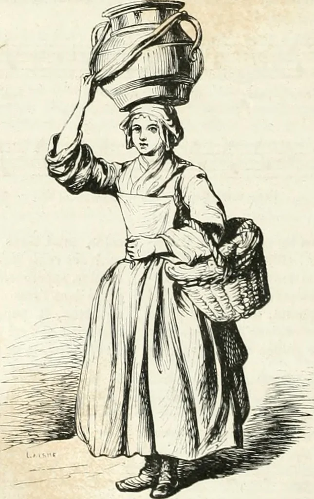 An illustration from Les Français peints par eux-mêmes, 1853, leaf 757